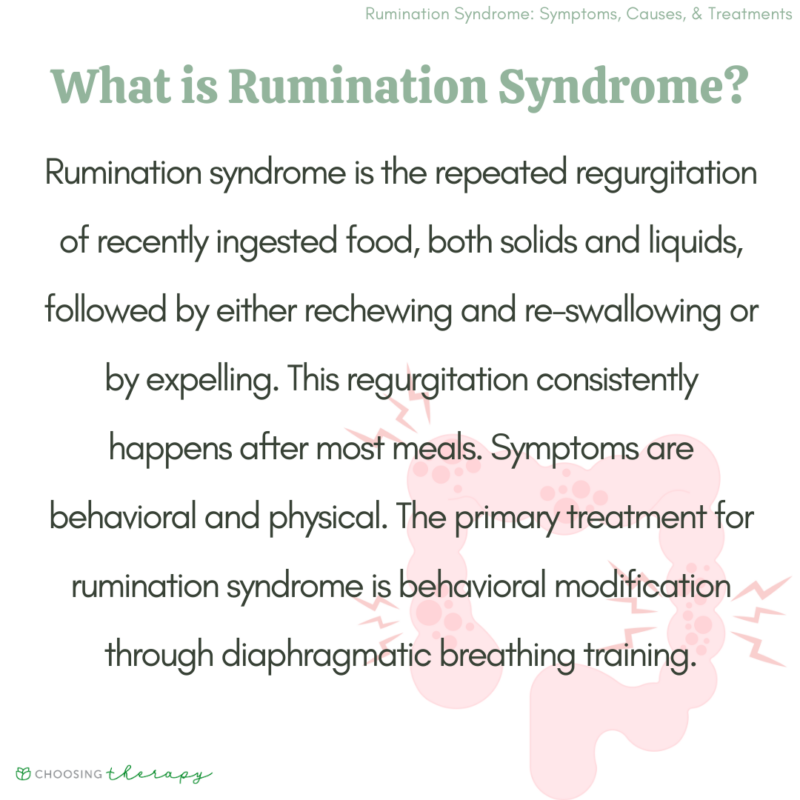 What Is Rumination Syndrome