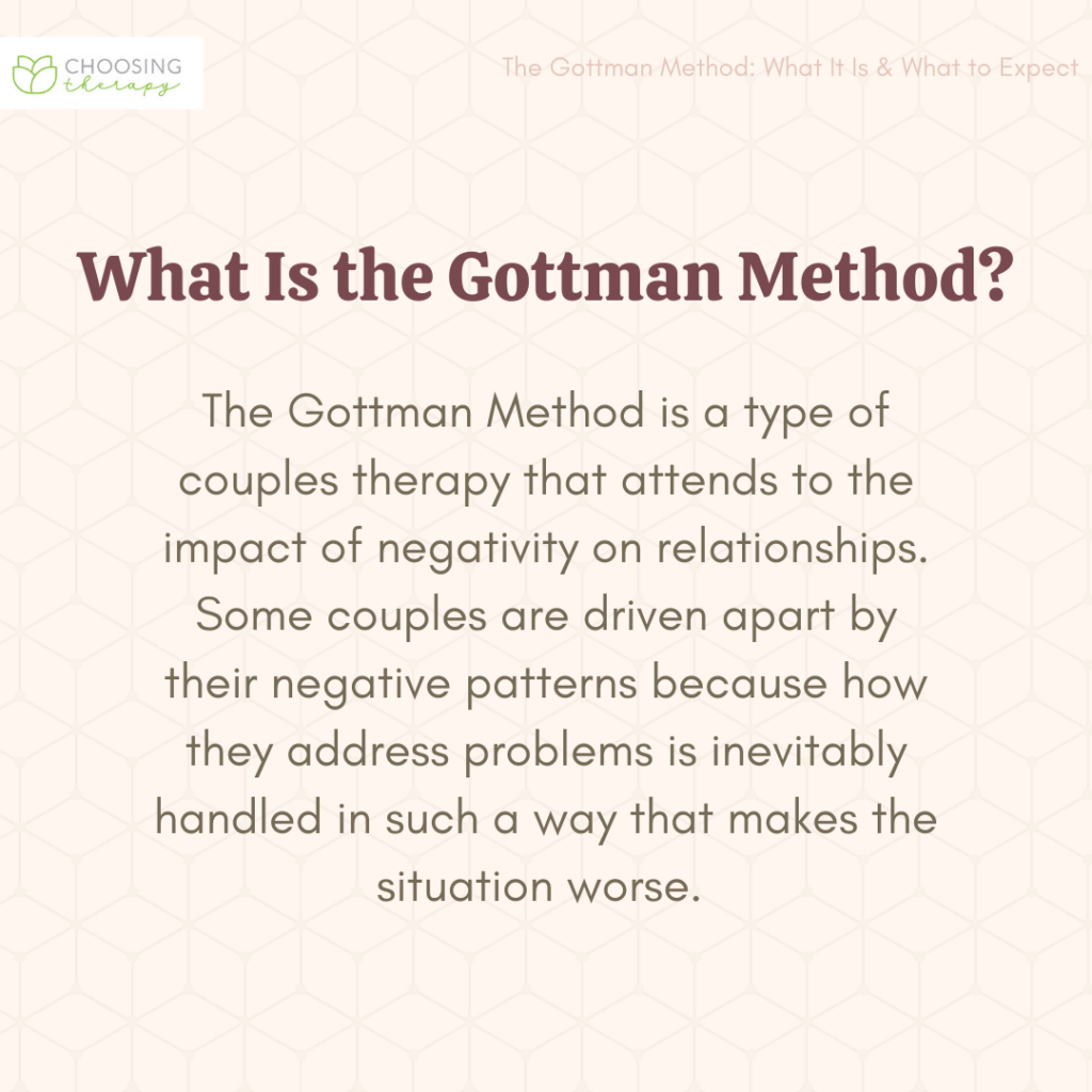 What Is The Gottman Method?