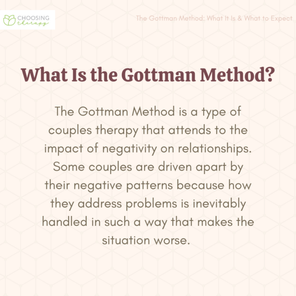 What Is The Gottman Method?