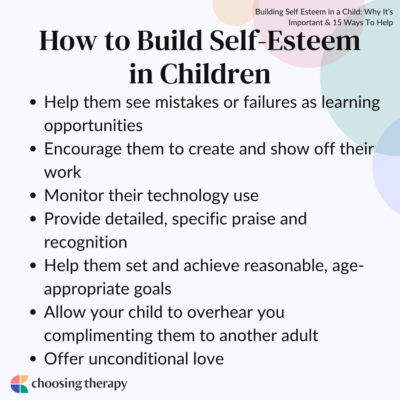 Building Self Esteem in a Child: Why It’s Important & 15 Ways To Help