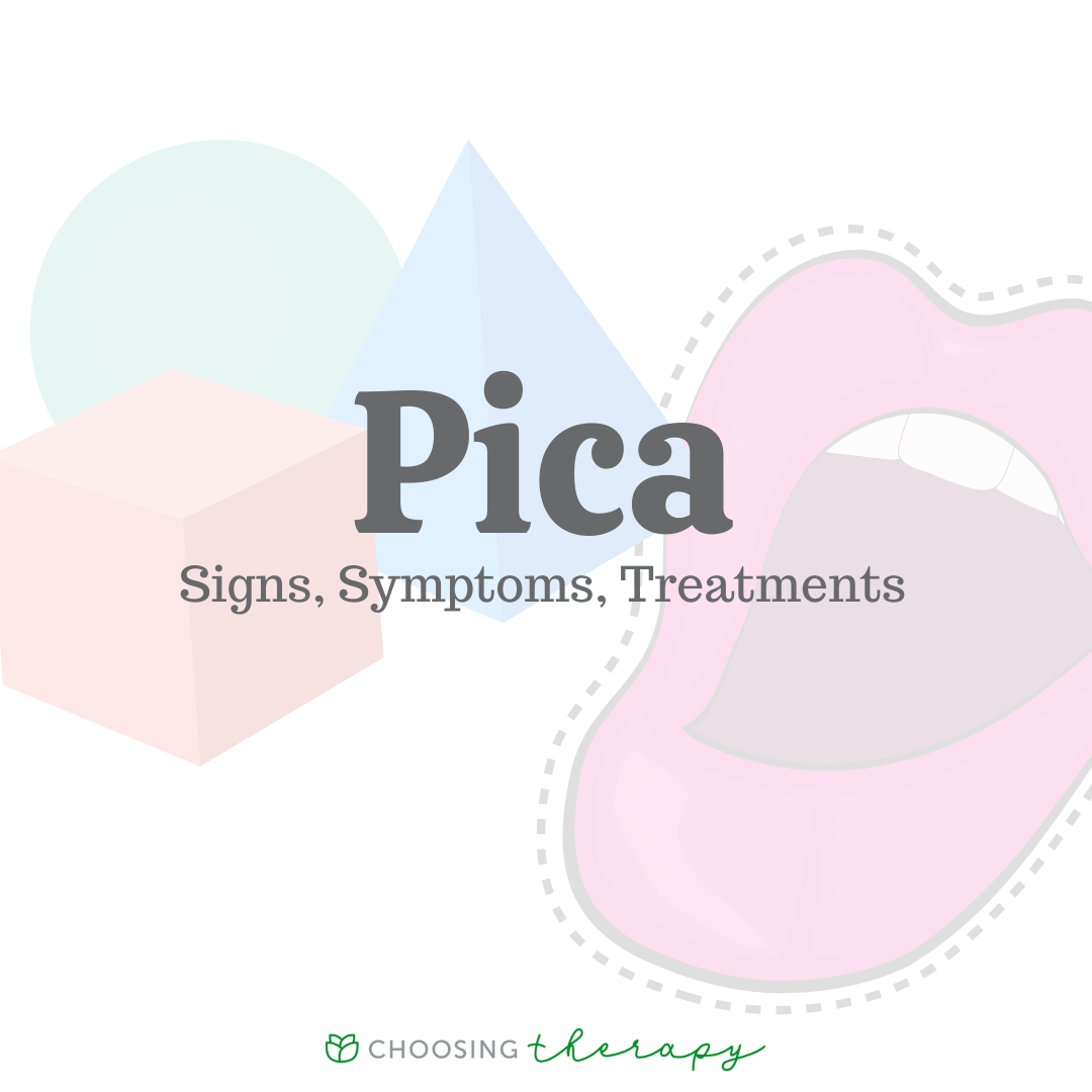 symptoms of pica in babies