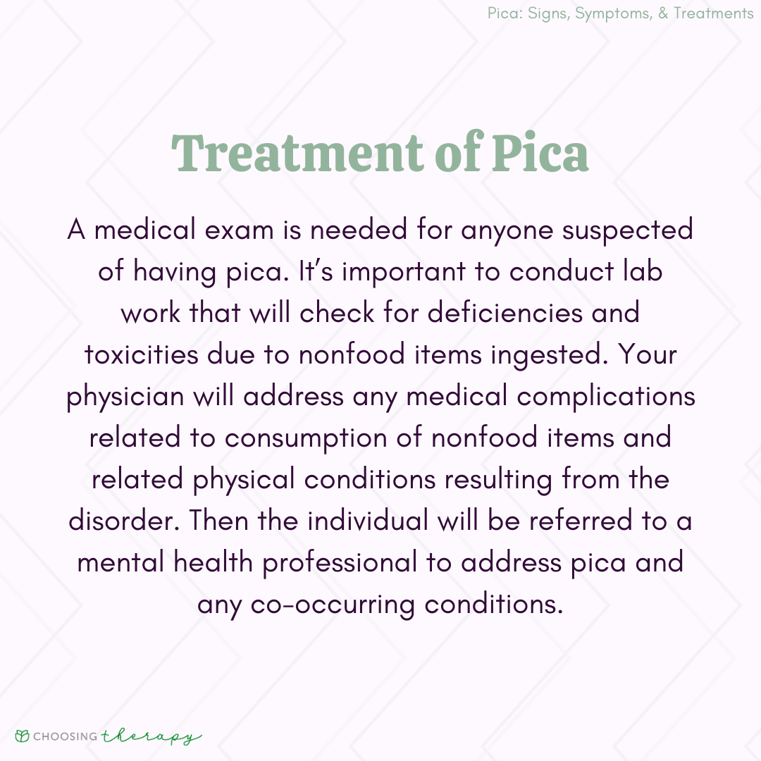 pica treatment options