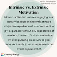 Intrinsic vs. Extrinsic Motivation: Understanding the Difference