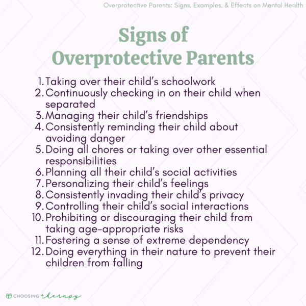 Overprotective Parents: Signs, Examples, & Effects on Mental Health