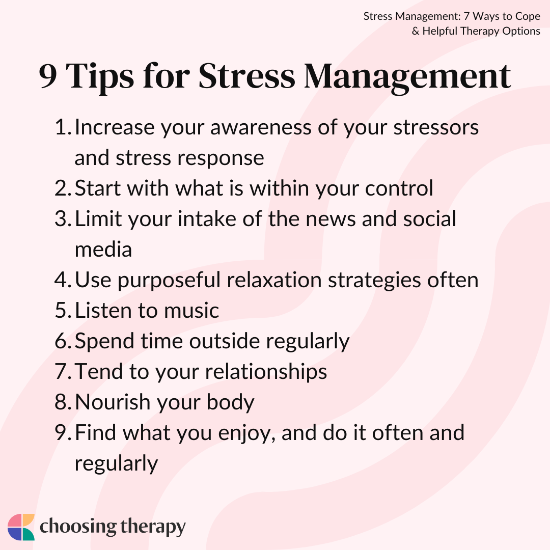 Stress Management 101: How to Cope Better and Find Relief