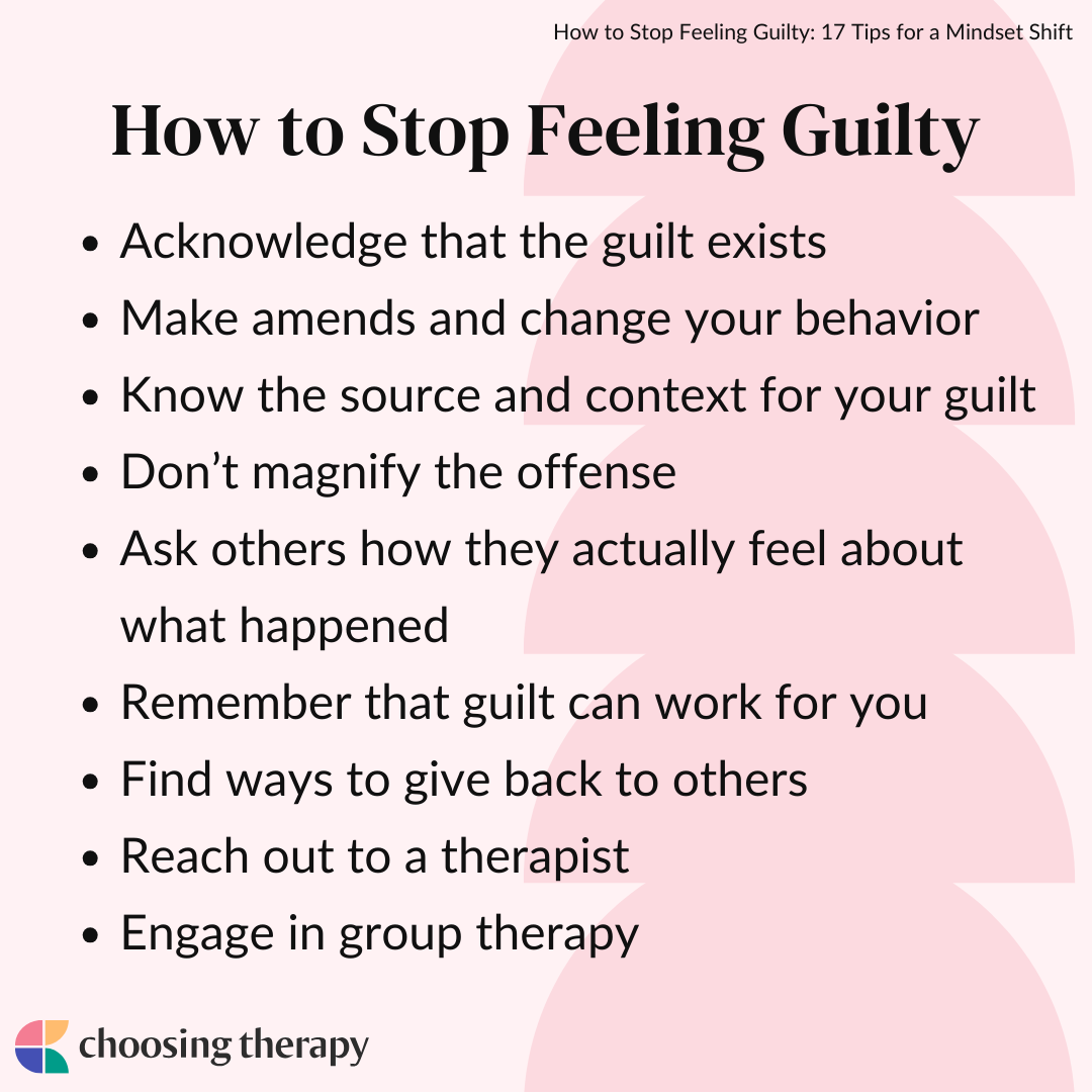 How to Get Over Guilt & Past Mistakes
