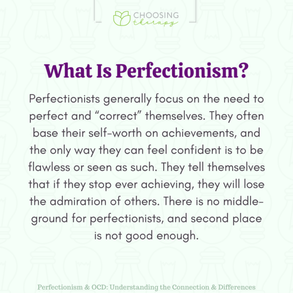 Perfectionism & OCD: Understanding the Connection & Differences