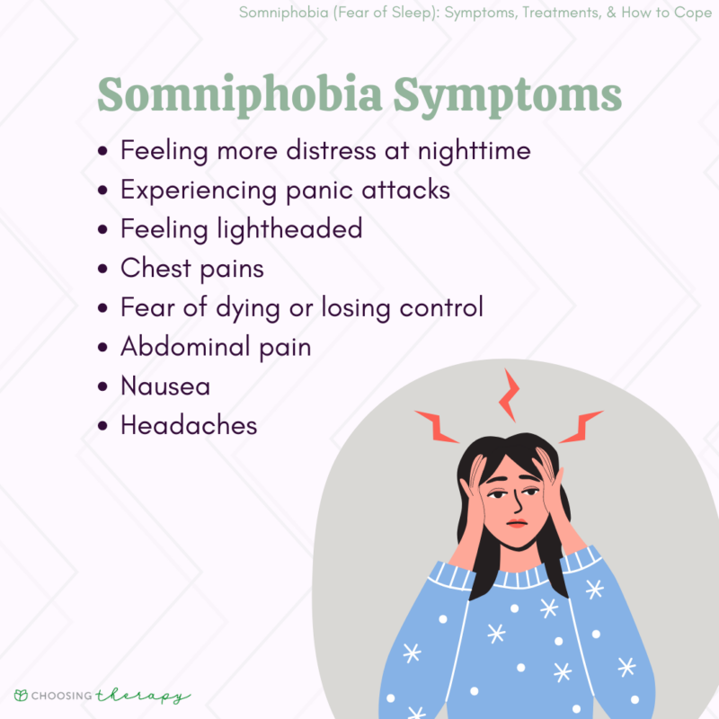 Somniphobia (Fear of Sleep): Symptoms, Treatments, & How to Cope