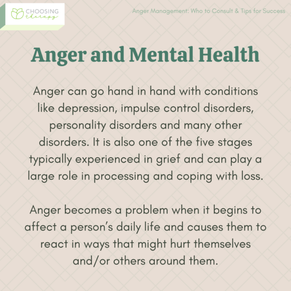 Anger Management: Who to Consult & 5 Tips for Success