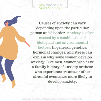 Anxiety In Women: Symptoms, Causes, & Treatments