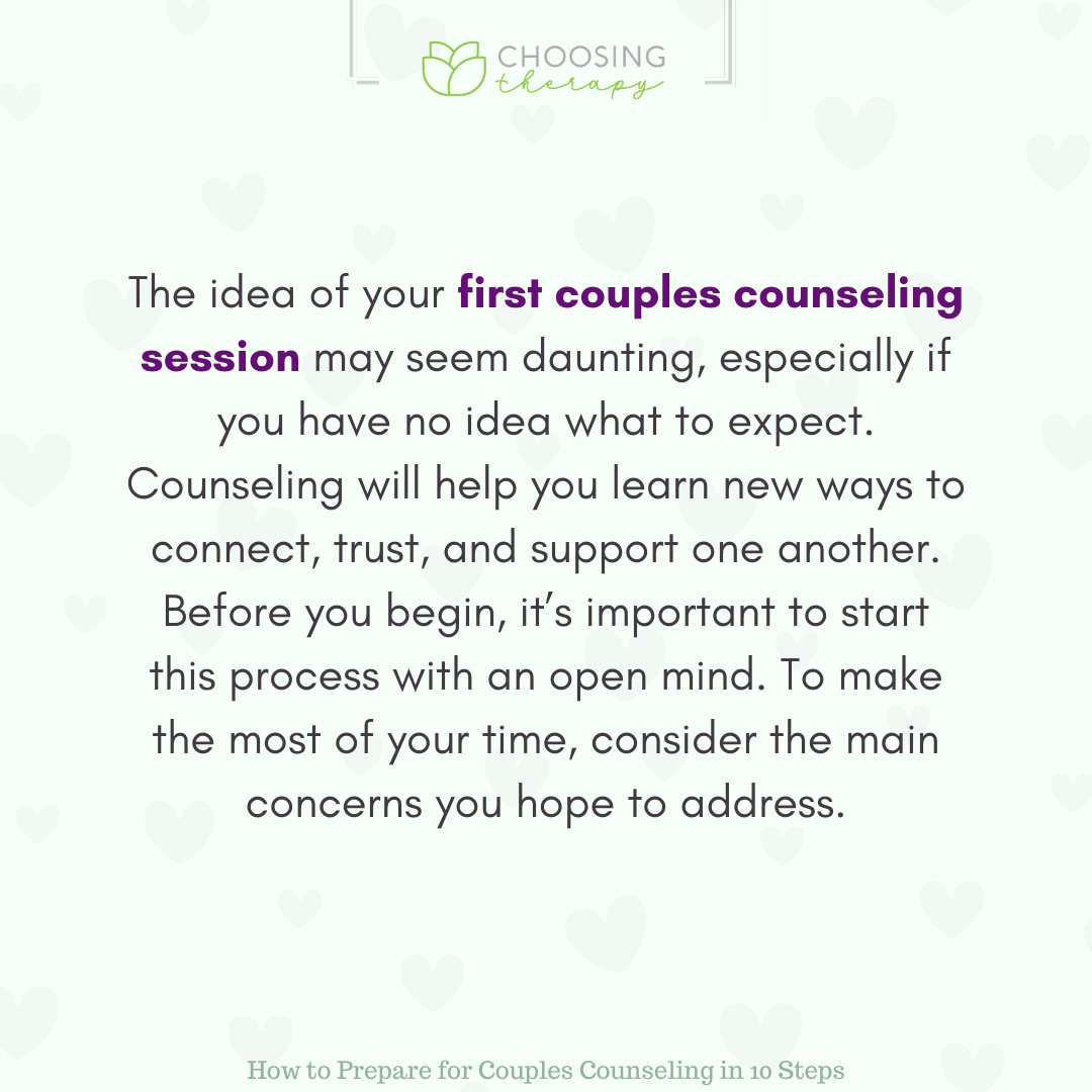 It Takes Two -- Quick tips for couples undergoing therapy
