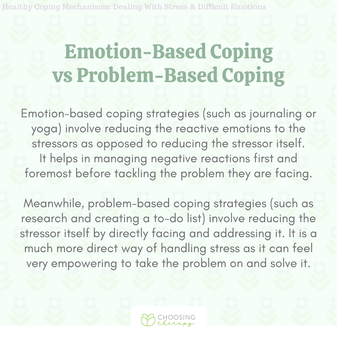 Healthy Coping Mechanisms: Dealing With Stress & Difficult Emotions