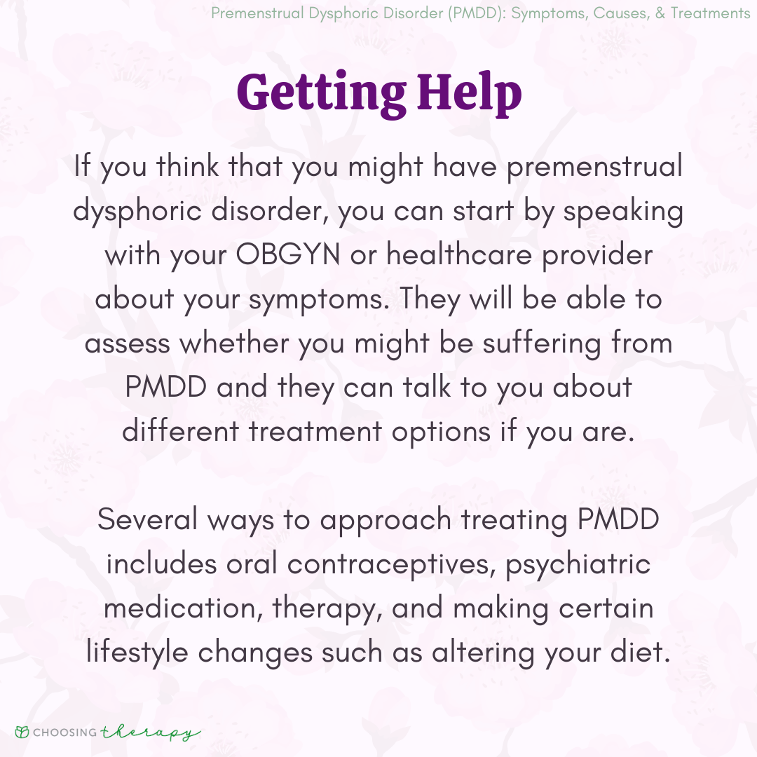 Premenstrual Dysphoric Disorder - Cincinnati Center for DBT