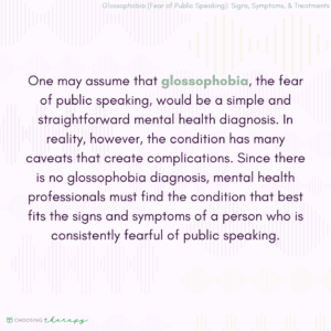 Glossophobia (Fear Of Public Speaking): Signs, Symptoms, & Treatments ...