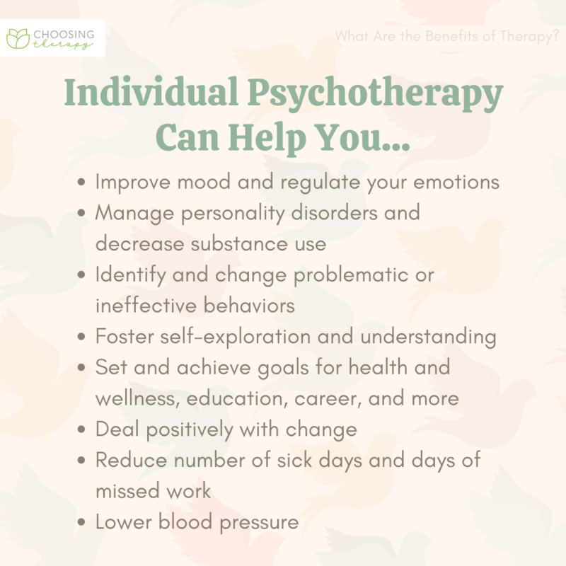 What Are the Benefits of Therapy?