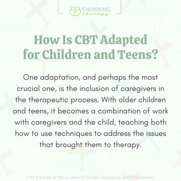 CBT for Kids & Teens: How It Works, Examples, & Effectiveness