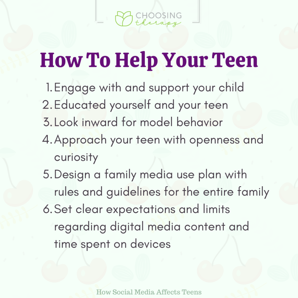 How Social Media Affects Teens - Choosing Therapy