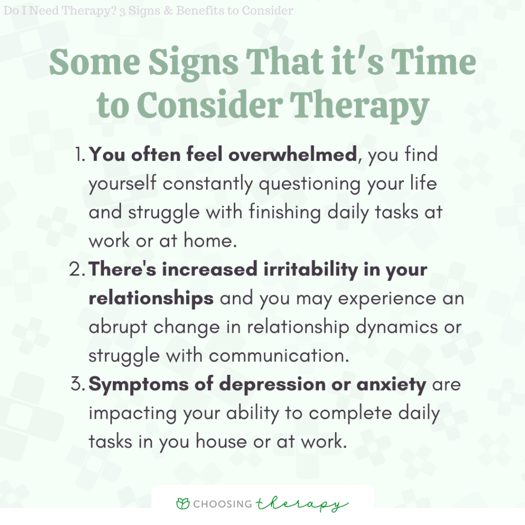 Do I Need Therapy? 25 Signs & Benefits to Consider