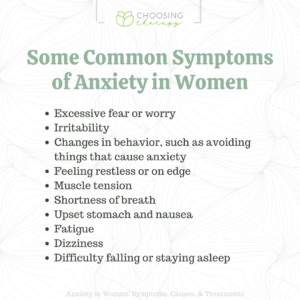 Anxiety in Women: Symptoms, Causes, & Treatments