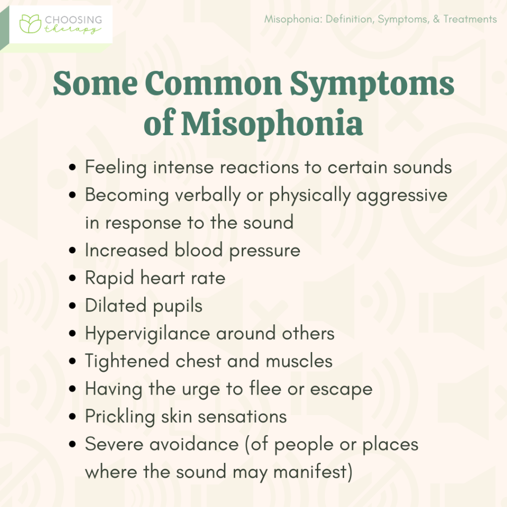 Misophonia Definition Symptoms And Treatments Choosing Therapy 6111