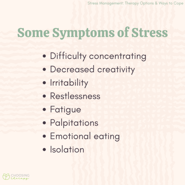 Stress Management: 5 Ways To Cope & 7 Therapy Options