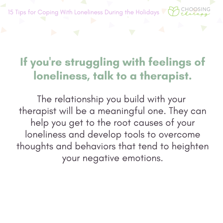 30 Tips for Coping With Loneliness During the Holidays