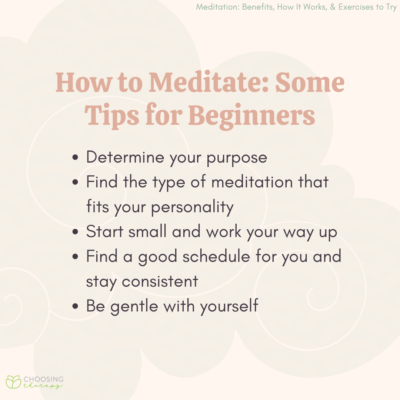 Meditation: Benefits, How It Works, & Exercises To Try - Choosing Therapy