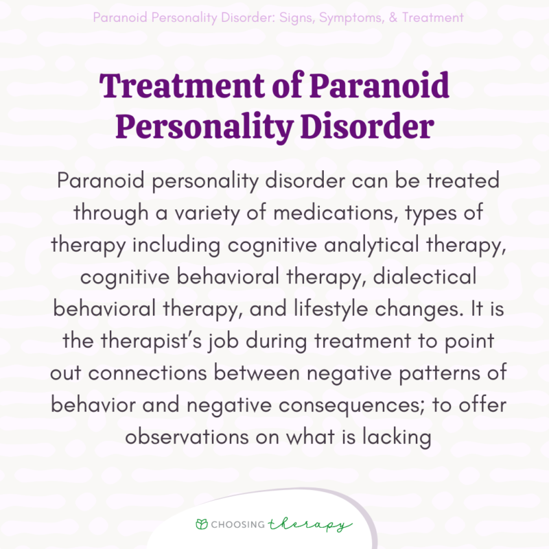 Paranoid Personality Disorder: Signs, Symptoms, & Treatment