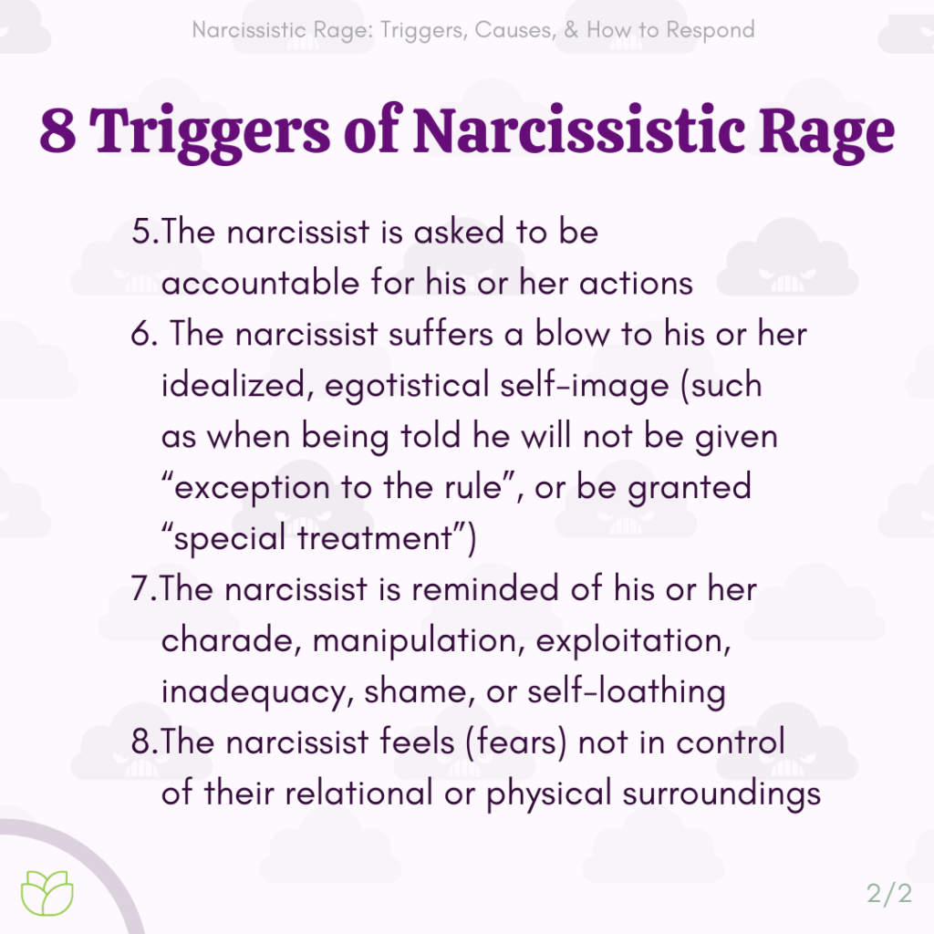 Narcissistic Rage: Triggers, Causes, & How To Respond