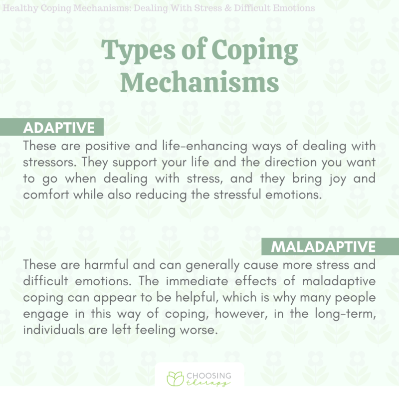 Healthy Coping Mechanisms: Dealing With Stress & Difficult Emotions