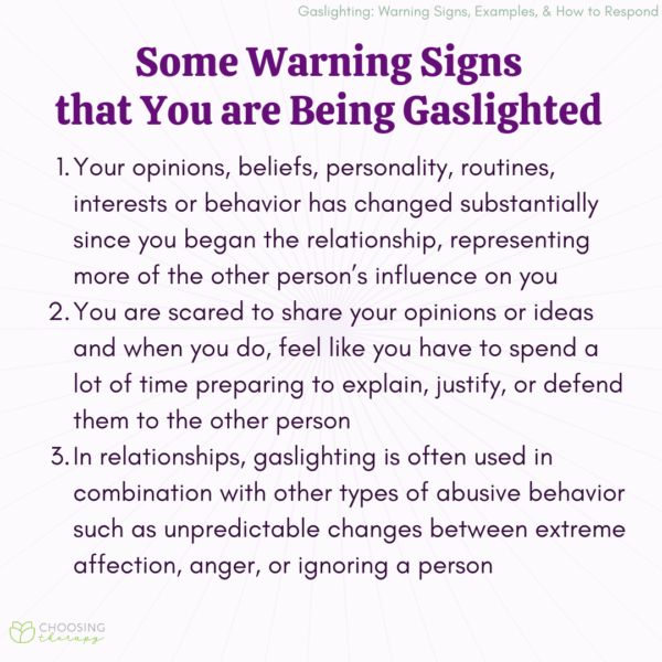 Gaslighting: Warning Signs, Examples, & How to Respond