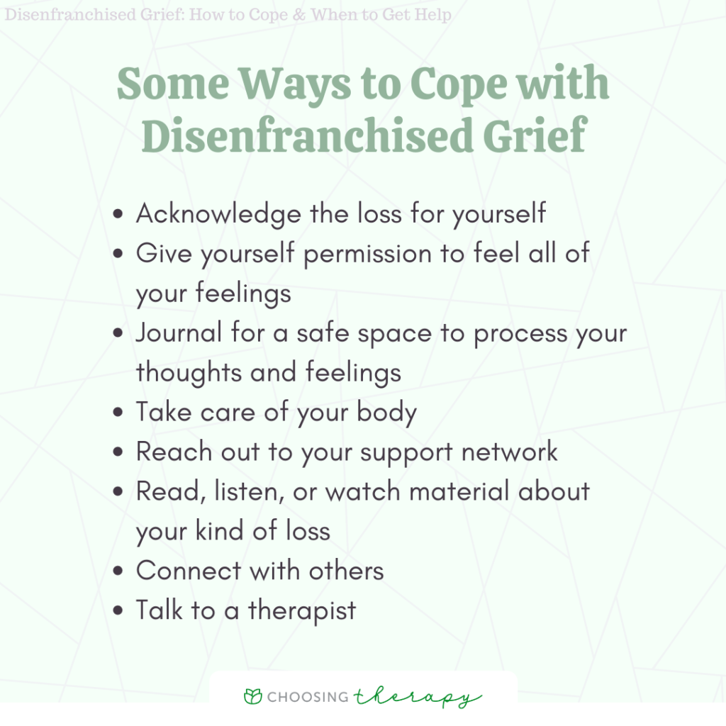 Disenfranchised Grief: How to Cope & When to Get Help