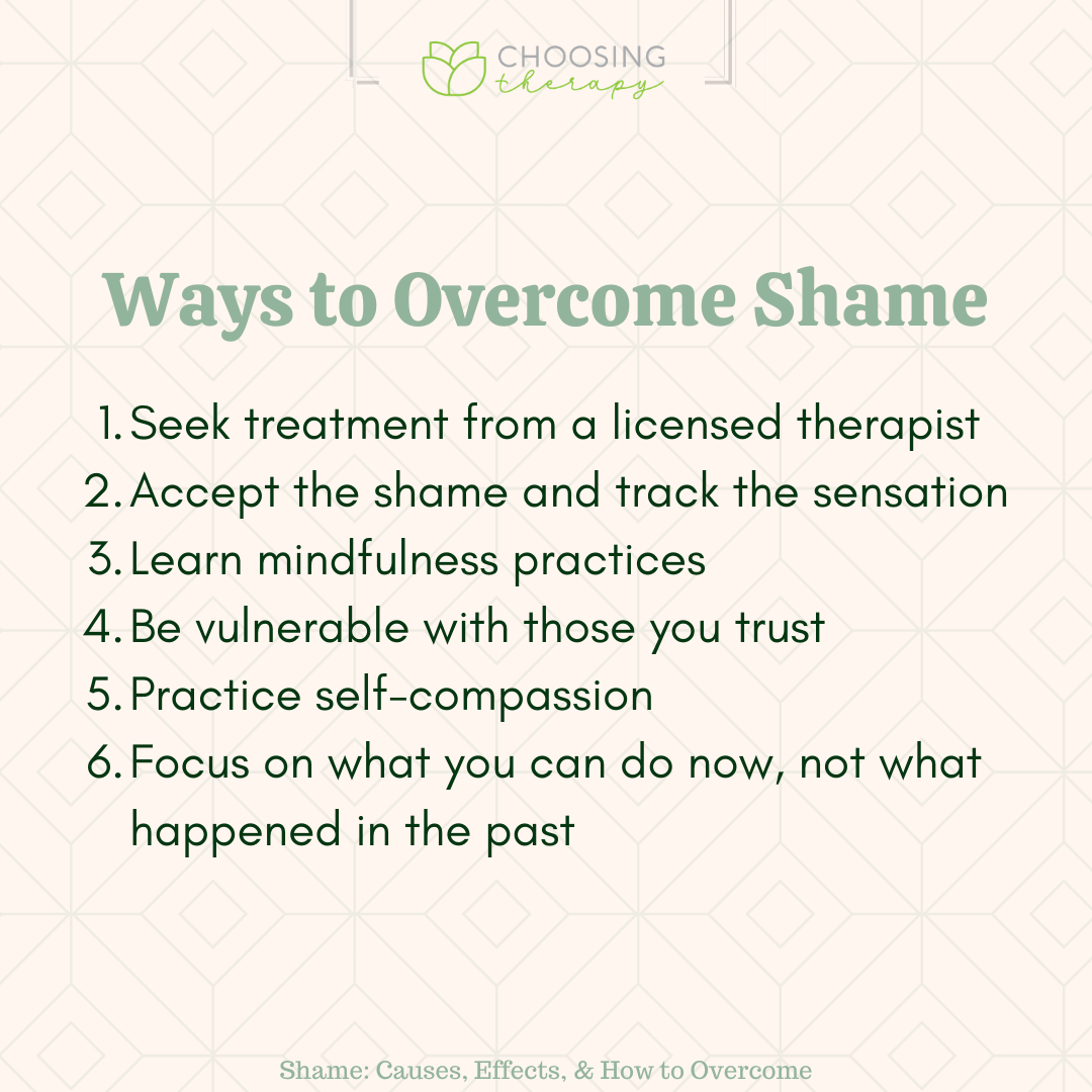 Shame: Causes, Effects, & How To Overcome - Choosing Therapy