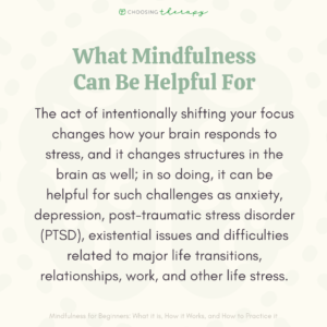 Mindfulness for Beginners: What it is, How it Works, and How to Practice it