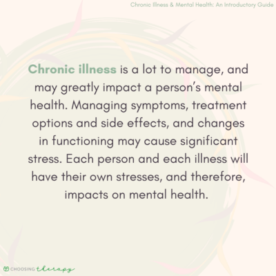 Chronic Illness & Mental Health: An Introductory Guide - Choosing Therapy