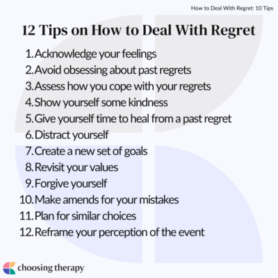 10 Tips To Help Deal With Regret And Move Forward With Life