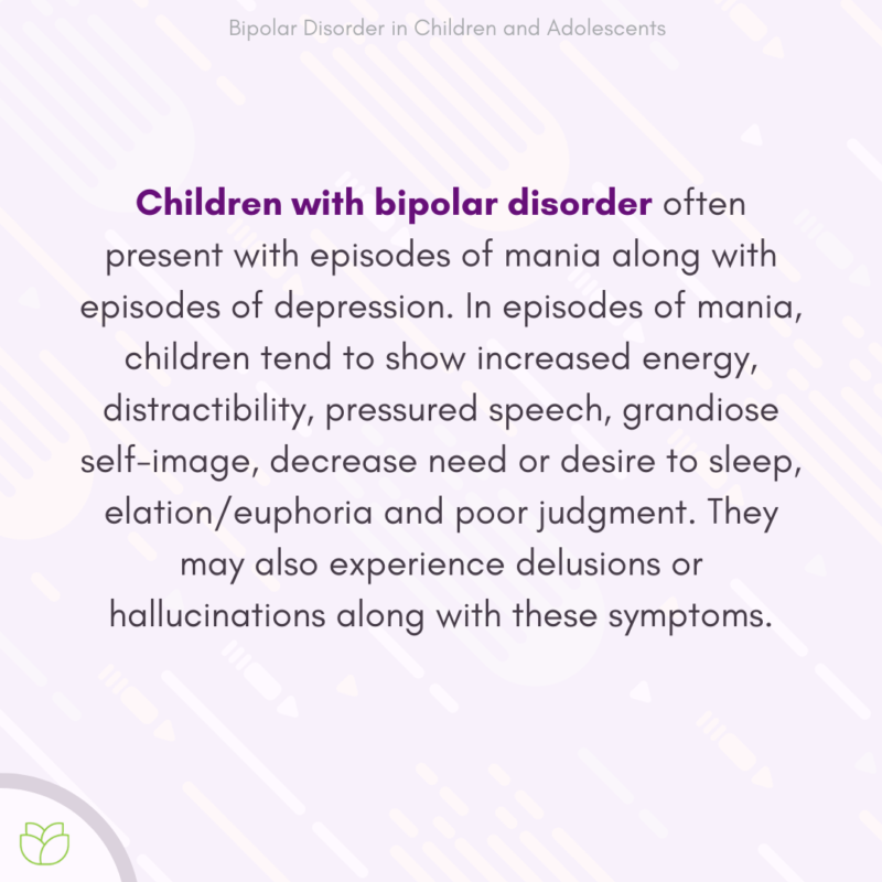 Bipolar Disorder in Children and Adolescents - Choosing Therapy