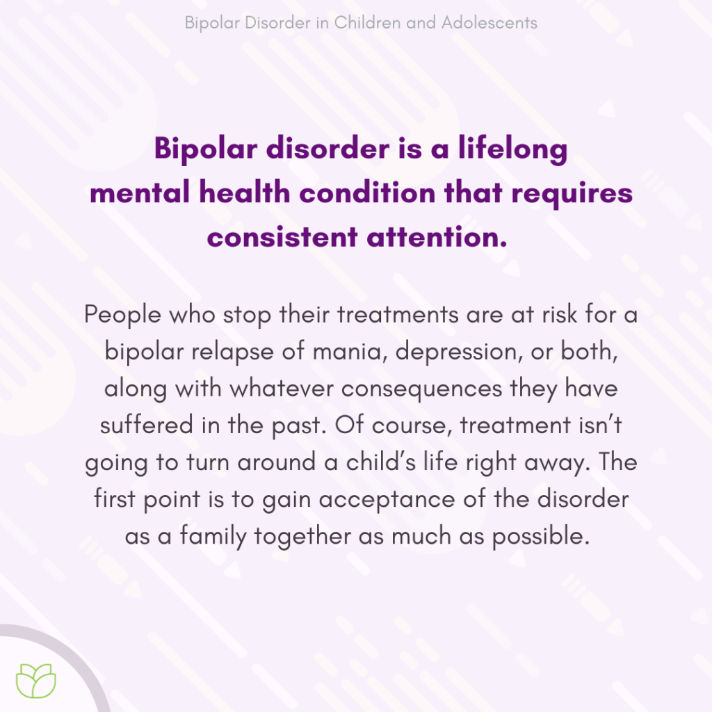 Bipolar Disorder in Children and Adolescents - Choosing Therapy