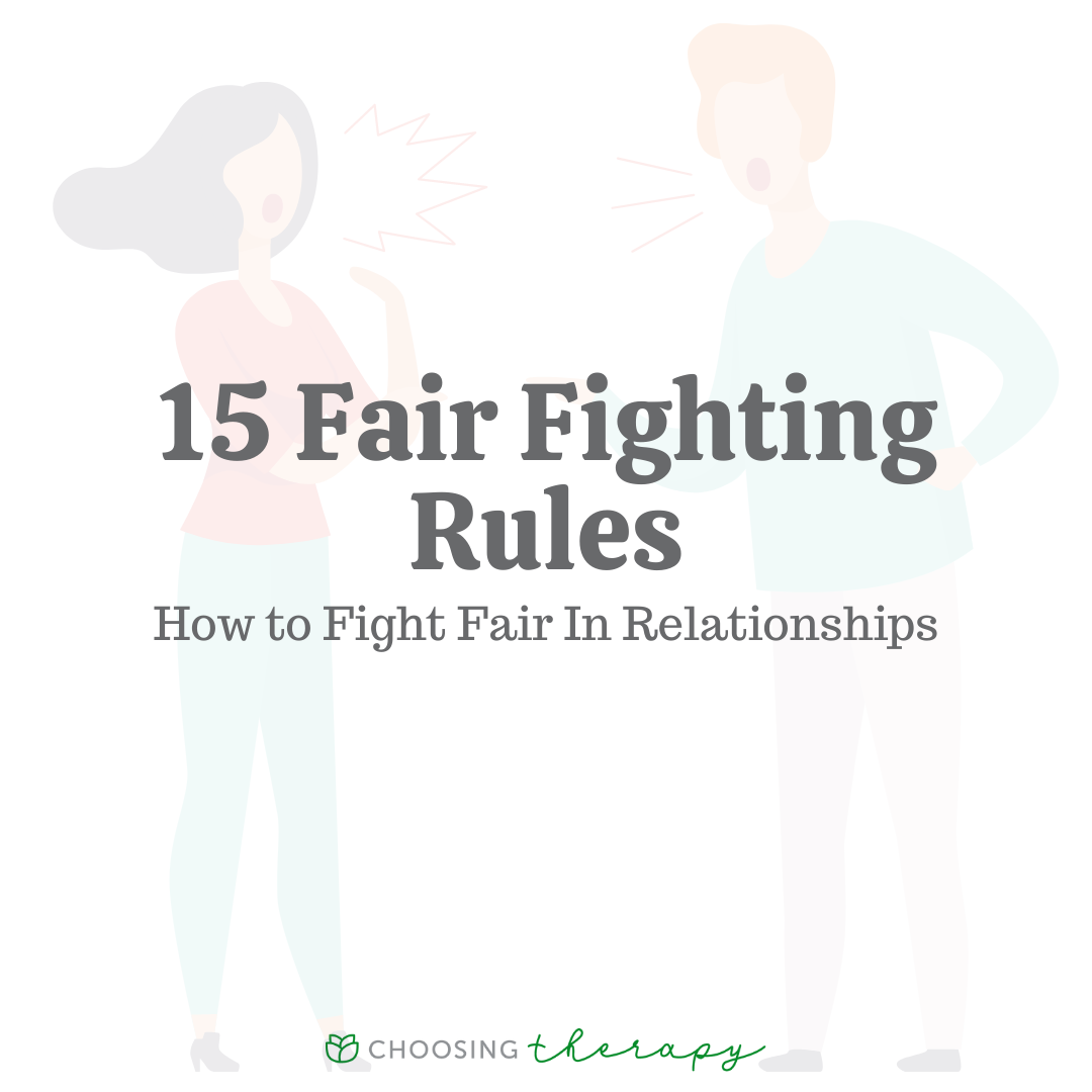 16 Fair Fighting Rules To Resolve Relationship Conflict