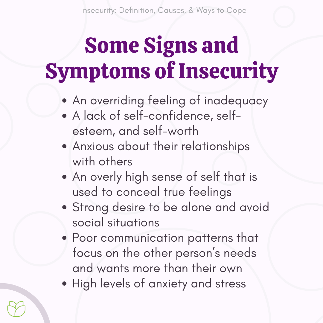 Insecurity Definition Causes 11 Ways To Cope