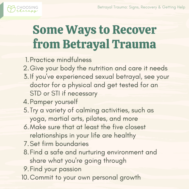 Betrayal Trauma: Signs, Recovery & Getting Help