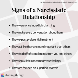 11 Signs of a Narcissistic Relationship