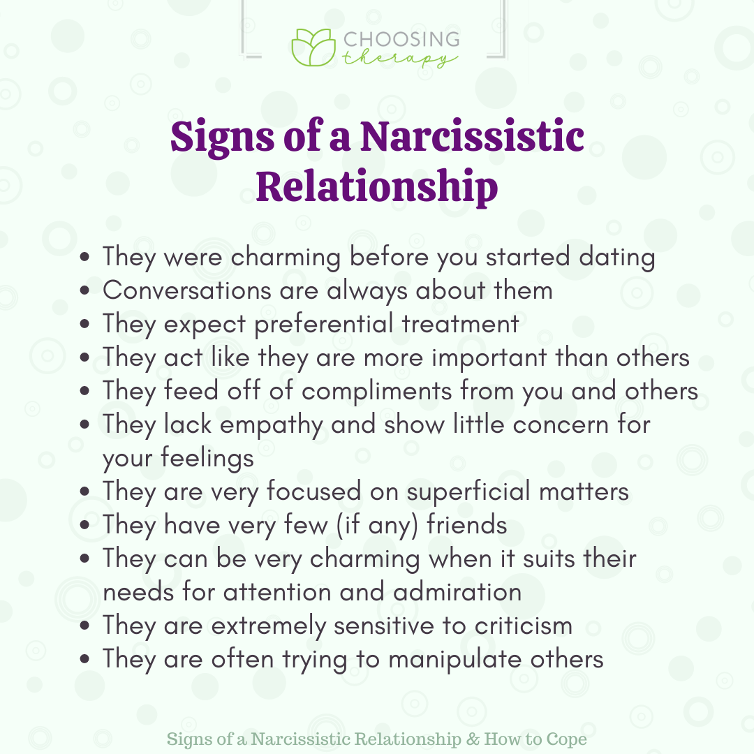 11 Signs Of A Narcissistic Relationship