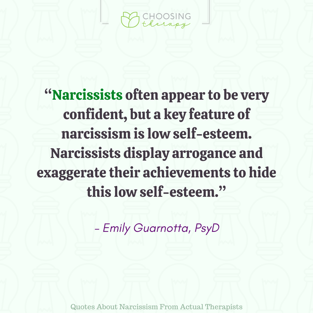 11 Quotes About Narcissism From Actual Therapists - Choosing Therapy