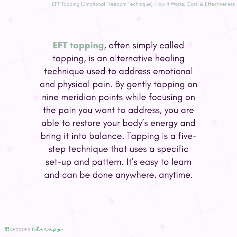 How Does EFT Tapping Work?