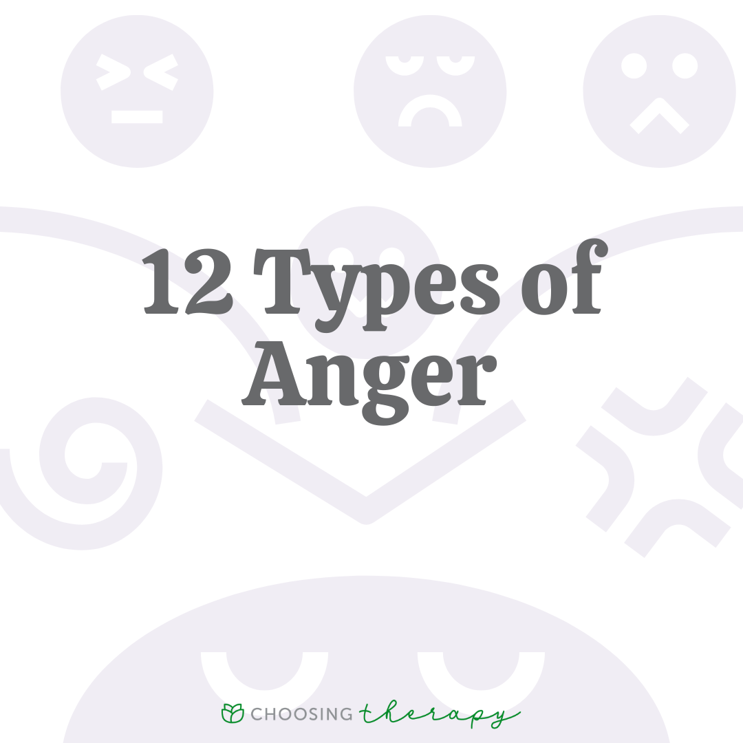 What Are The 6 Types Of Anger Design Talk