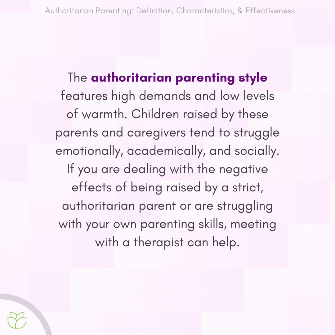 The Definition of Authoritarian Parenting: Characteristics & Effectiveness