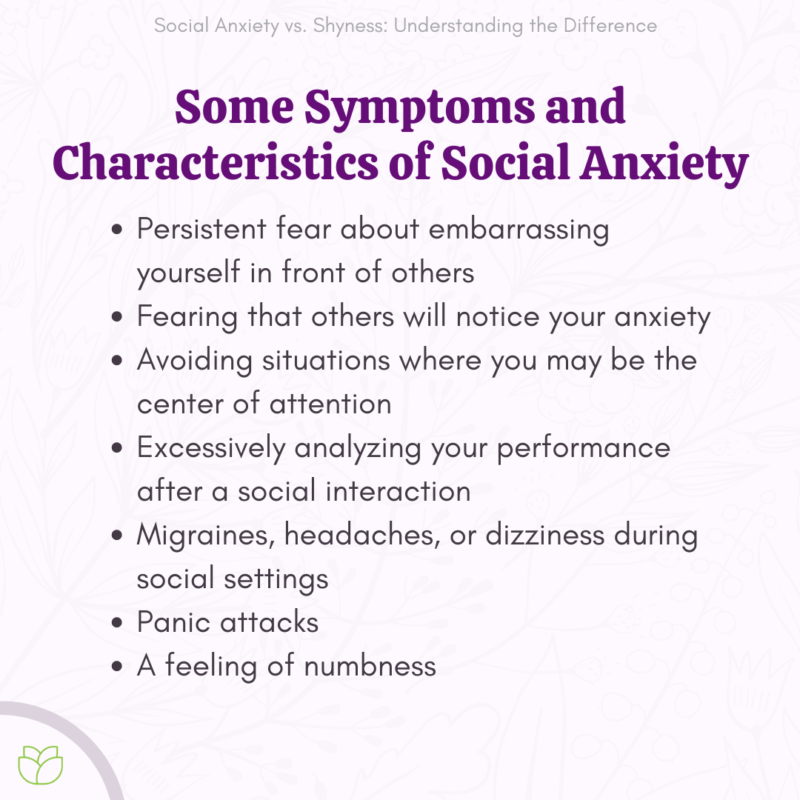 Shy Vs. Social Anxiety: What Are The Similarities And Differences?