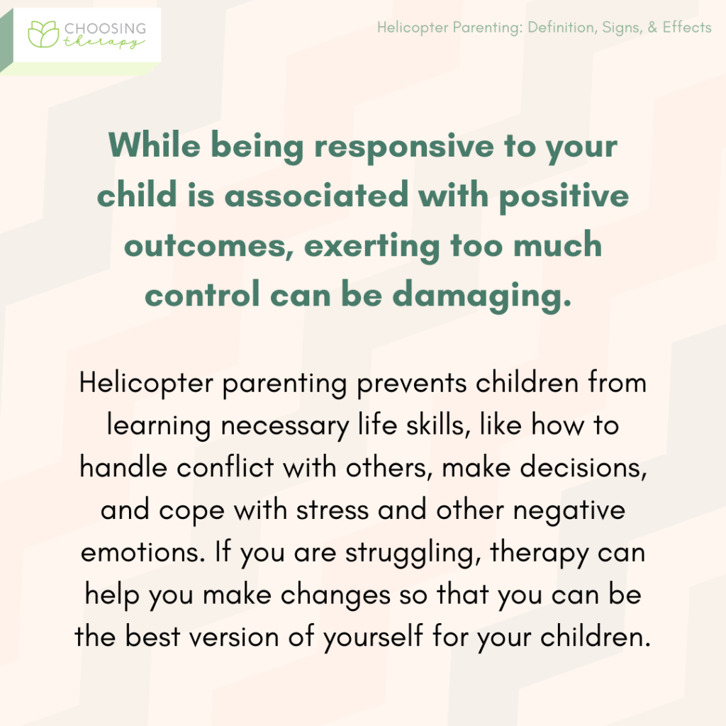 Helicopter Parenting: What Are The Effects on Your Child's Development?