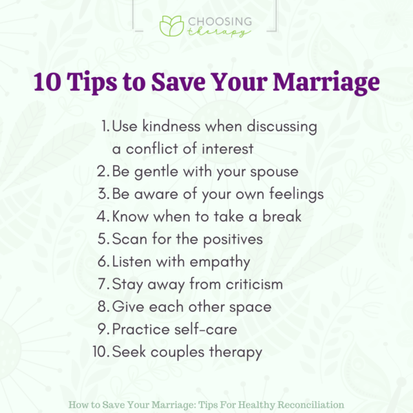 20 Tips For How To Save Your Marriage